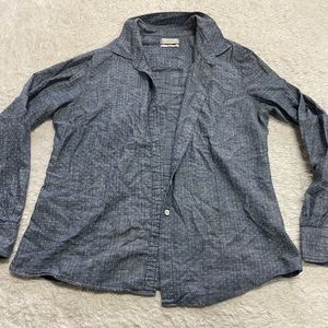 j crew collar shirt polka dot style